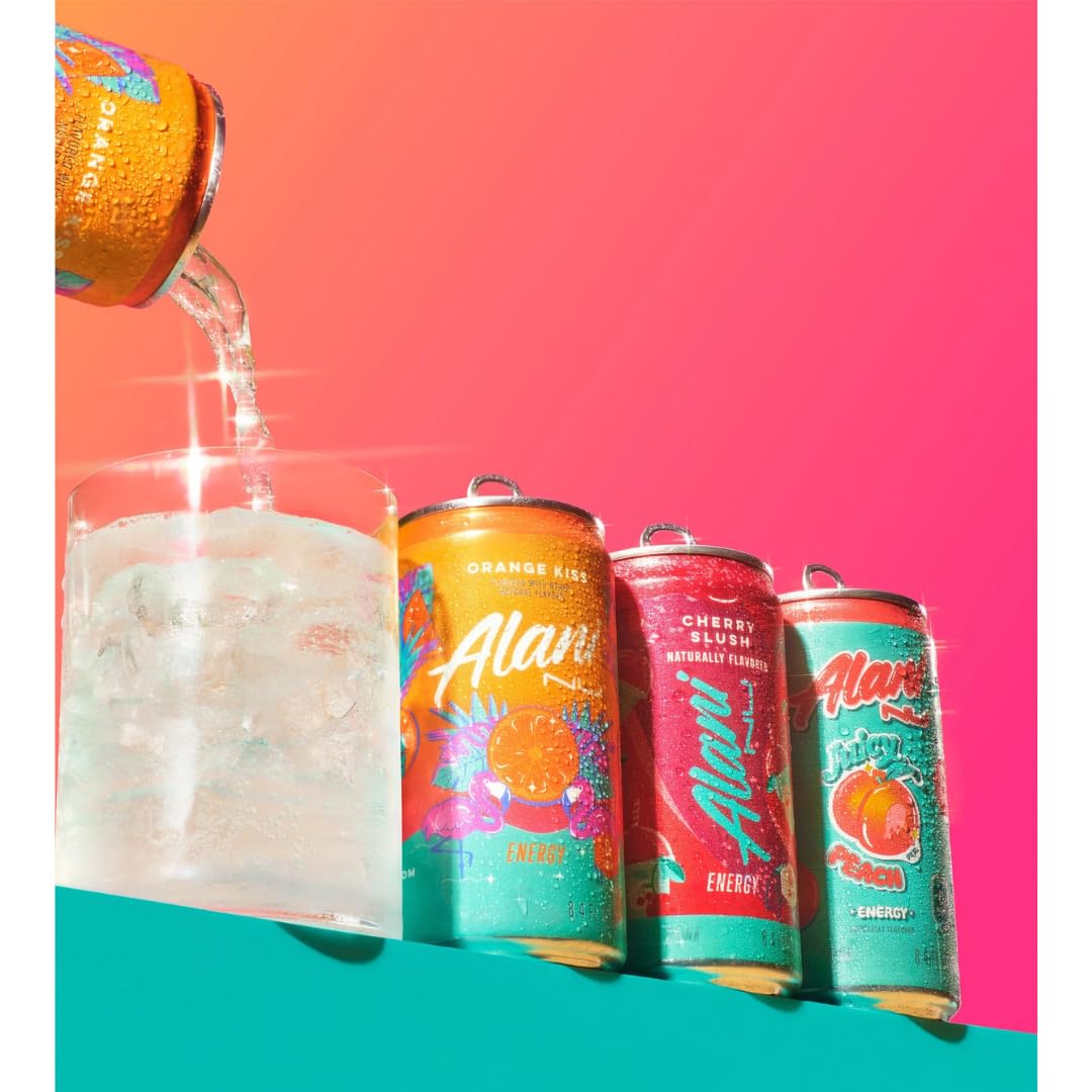 Alani Nu Energy Drink Mini Cans Variety Pack – 5 Flavors, 18 Pack (8.4 Fl Oz Mini Cans) – Sugar Free, Zero Sugar, 10 Calories, 100mg Caffeine, Biotin & B Vitamins – Compact Size Perfect for On The Go