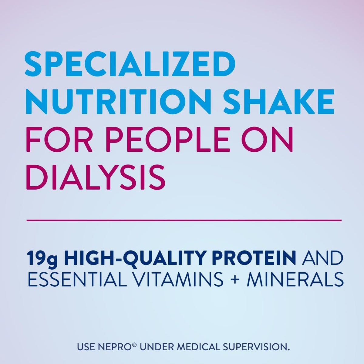 Nepro Renal Nutrition Shake for People on Dialysis, Mixed Berry, 24ct