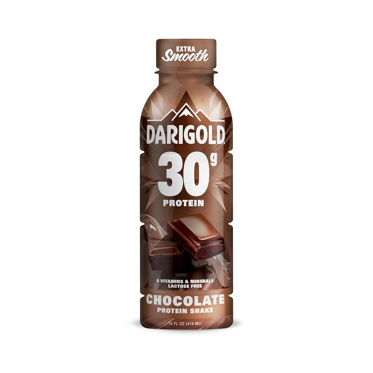 Darigold Chocolate Protein Shake, 30g per Serving Protein Drink (14oz 12ct)