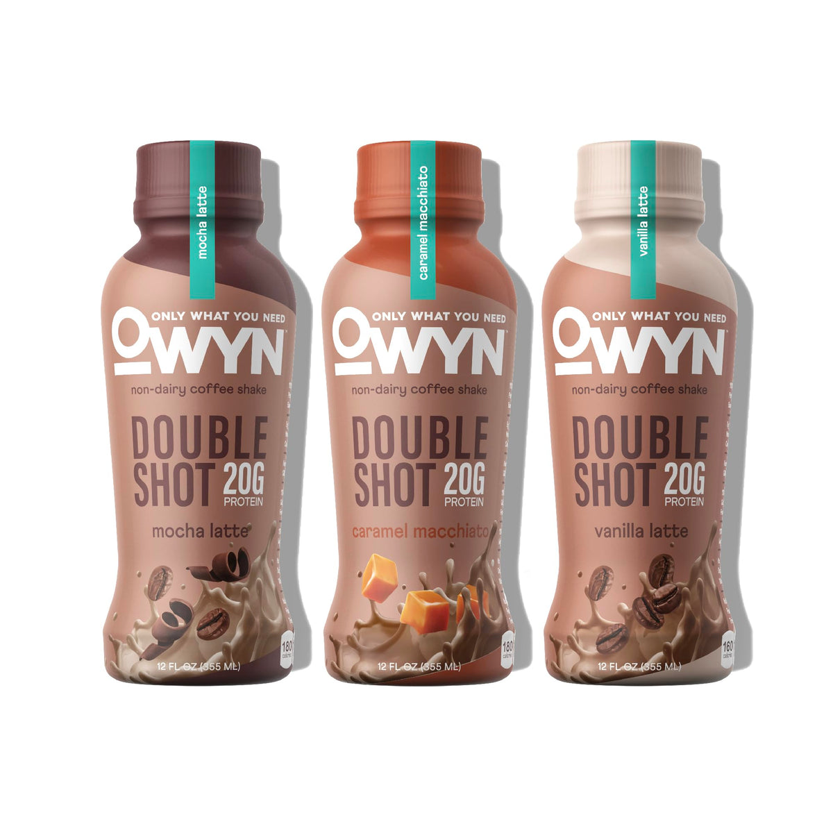 OWYN Only What You Need Mocha Latte Flavored 20g Protein Shake, 12 Ct