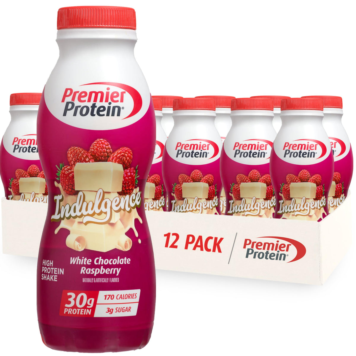 Premier Protein INDULGENCE 30g Shake, Salted Caramel Truffle, 12 Pack